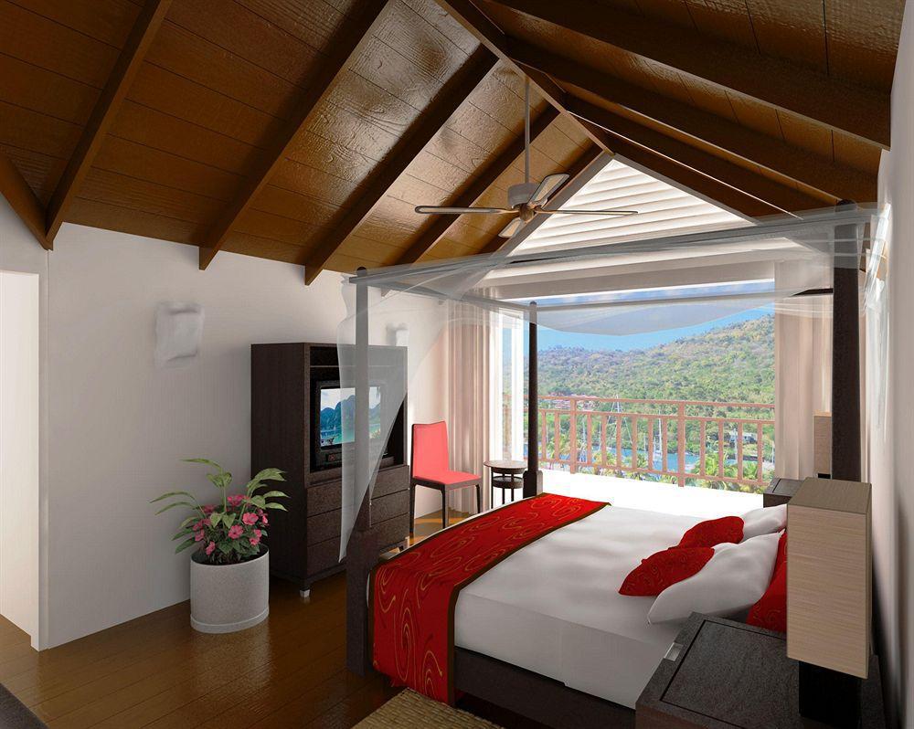 Marigot Bay Resort And Marina Rom bilde